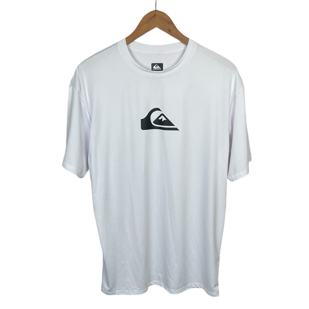 Ts510 Mens Quicksilver Surfing Brand Performance Stretch Shirt M